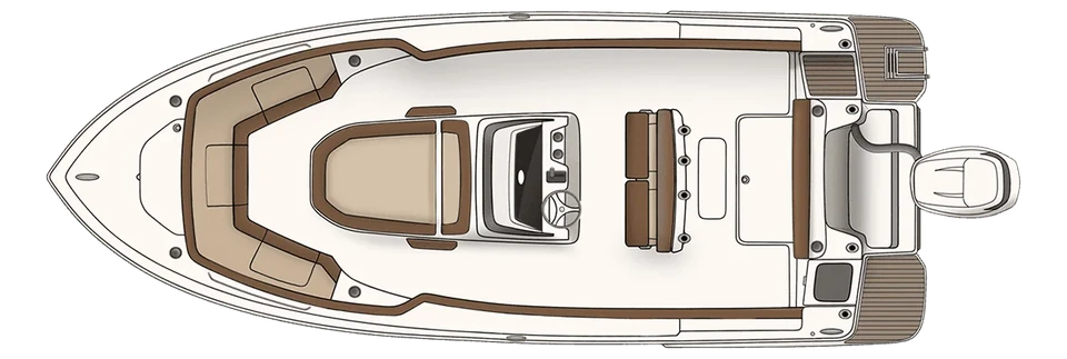 Plano de cubierta del 215 XSF