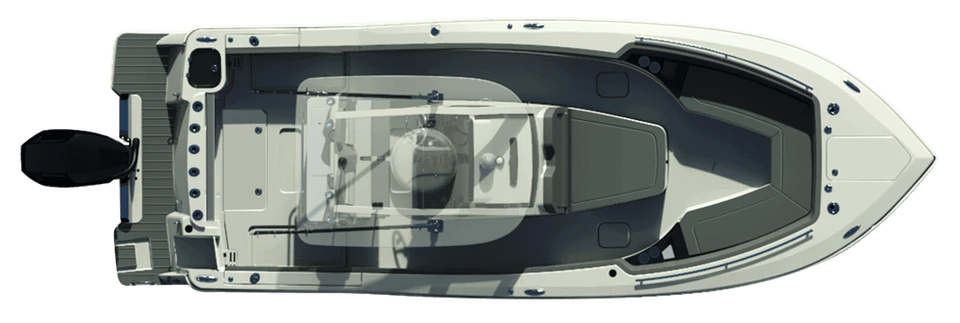 Plano de cubierta del 260 LXF