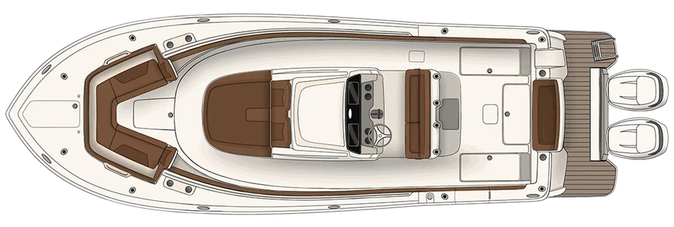 Plano de cubierta del 305 LXF