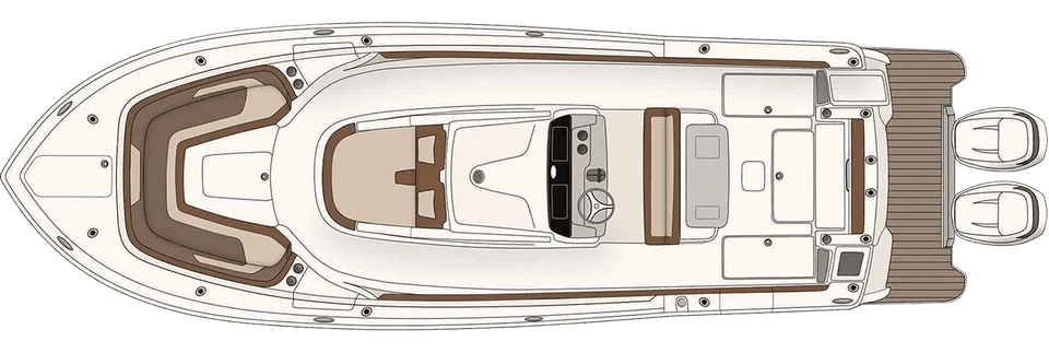 Plano de cubierta del 330 LXF