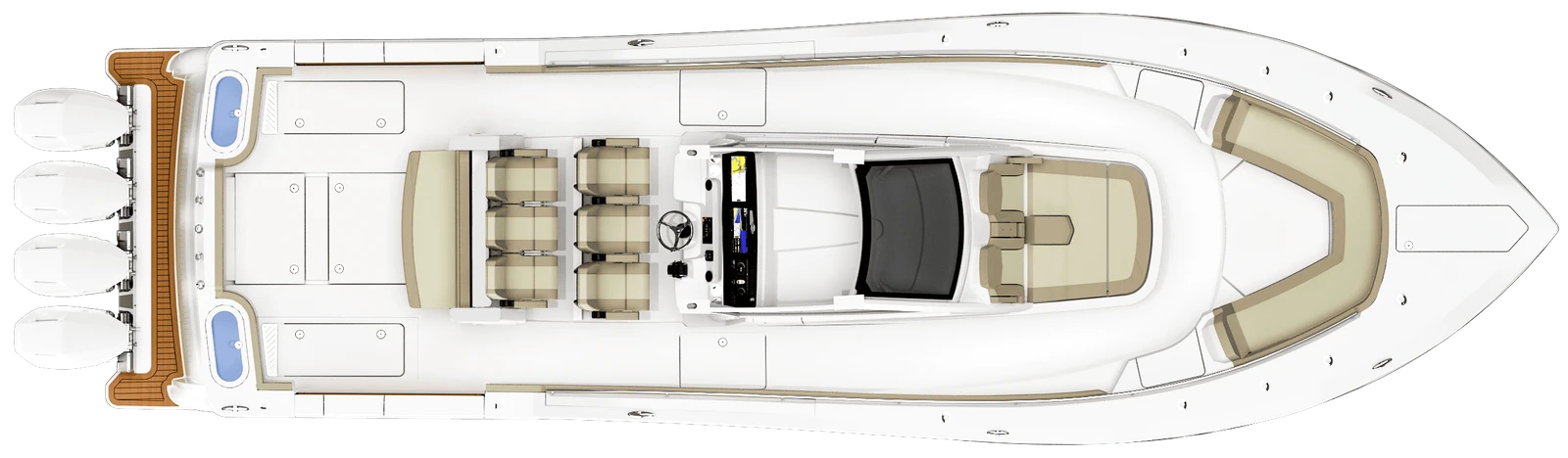 Plano de cubierta del 435 LXF Li-Ion